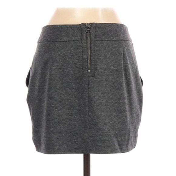 ARMANI Exchange Gray Mini Skirt Size 4 - Picture 2 of 4